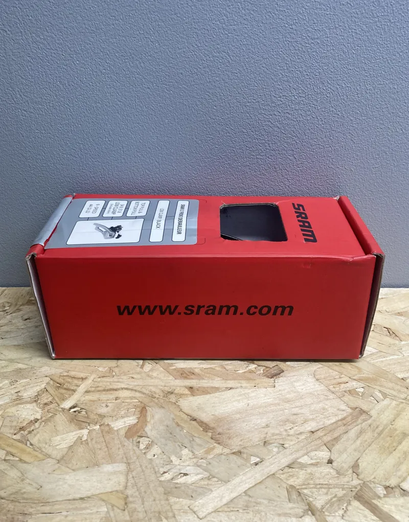 SRAM X7 Front Derailleur Low Clamp Dual Pull 34.9/31.8mm 3x9 NOS in Black-2