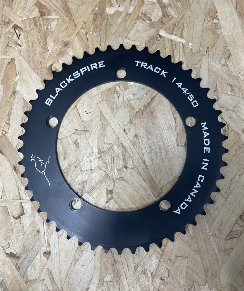 Blackspire Track Chainring 144 BCD in Black NOS-1