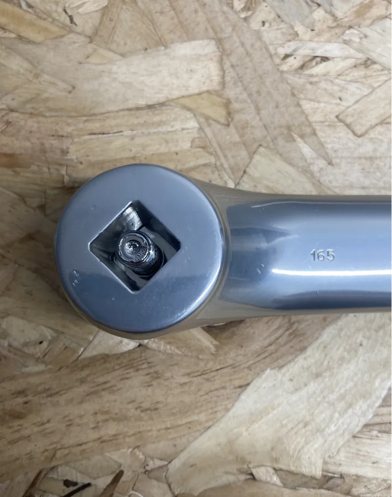 Miche Primato Track Crankset 165mm 135 BCD Retro in Silver-5