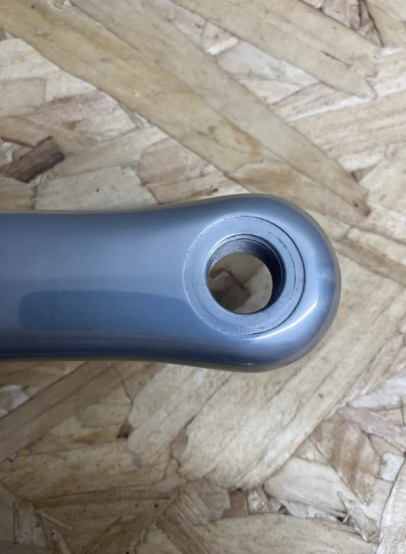 Miche Primato Track Crankset 165mm 135 BCD Retro in Silver-6