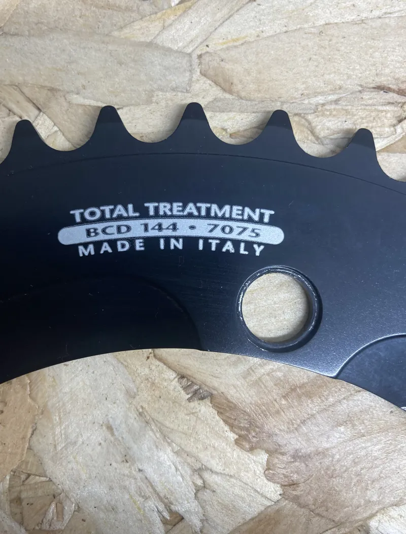 Miche Advanced Track Chainring 49T 144 BCD Retro in Black-1