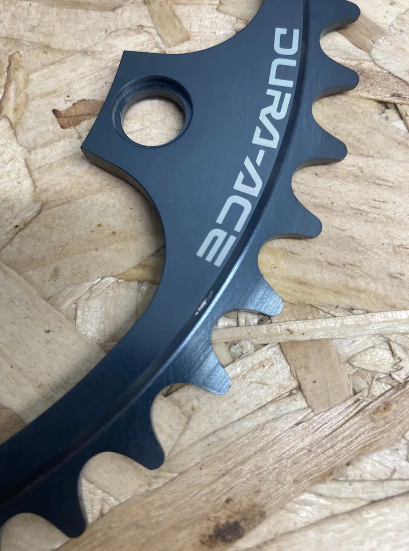 Shimano Dura-Ace 7900 Track Chainring 49T 144 BCD NJS Retro in Grey-1