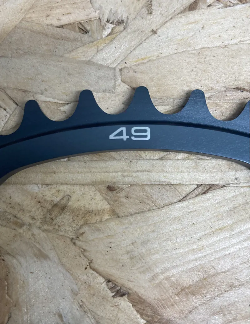 Shimano Dura-Ace 7900 Track Chainring 49T 144 BCD NJS Retro in Grey-3