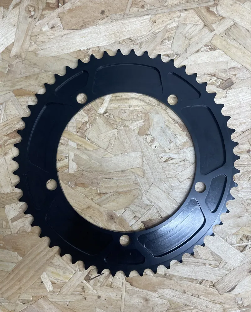 Miche Primato Advanced Pista Track Chainring 51T 144 BCD Retro in Black-5