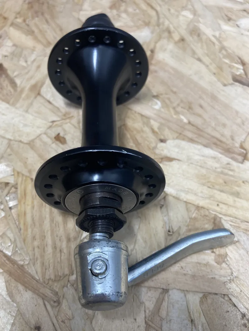 Campagnolo Mirage Front Hub 36H Q.R Retro in Black-4