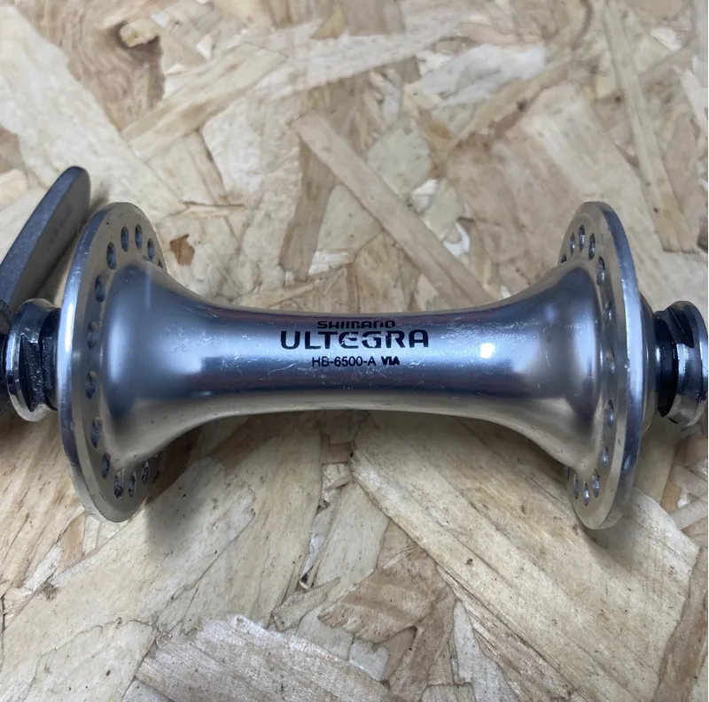 Shimano Ultegra HB-6500 Front Hub 36H Retro in Silver-1
