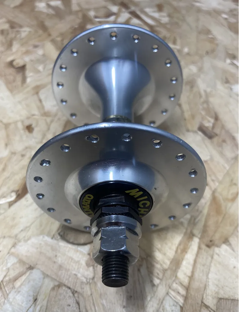 Miche Pr1mato Front Track Hub 36 Hole 100mm in Silver-2