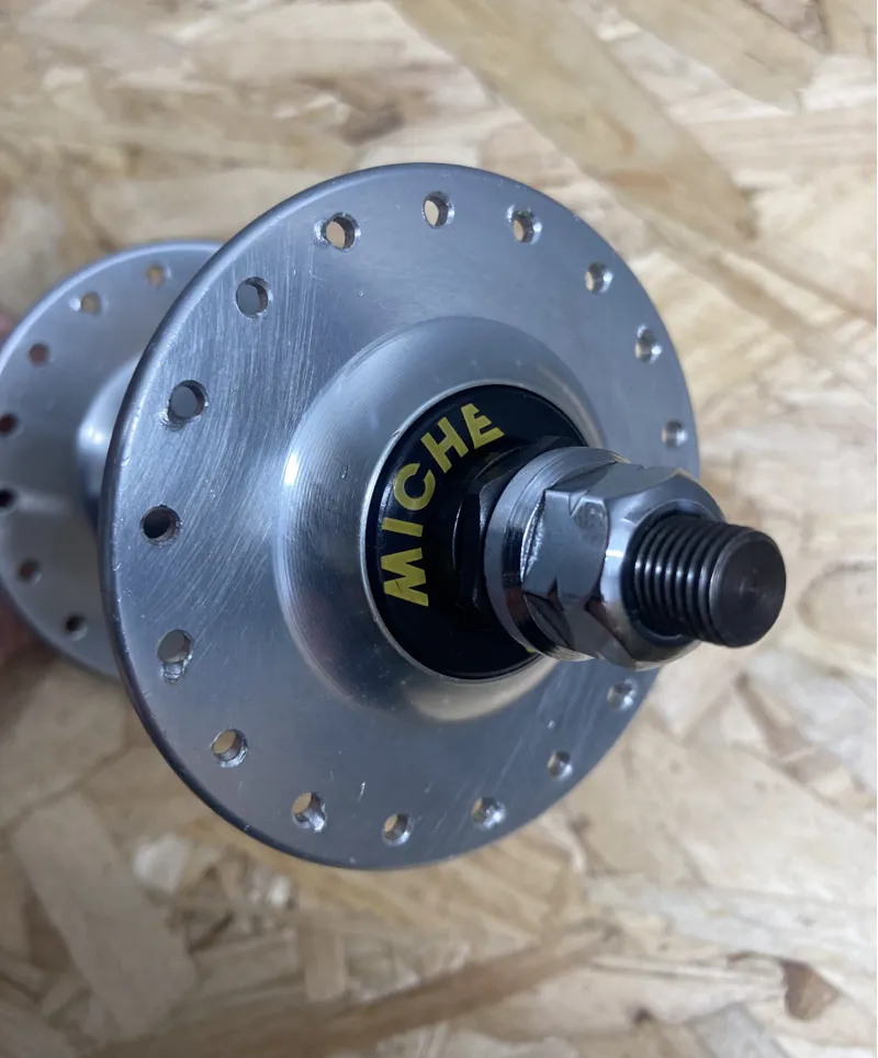 Miche Pr1mato Front Track Hub 36 Hole 100mm in Silver-6