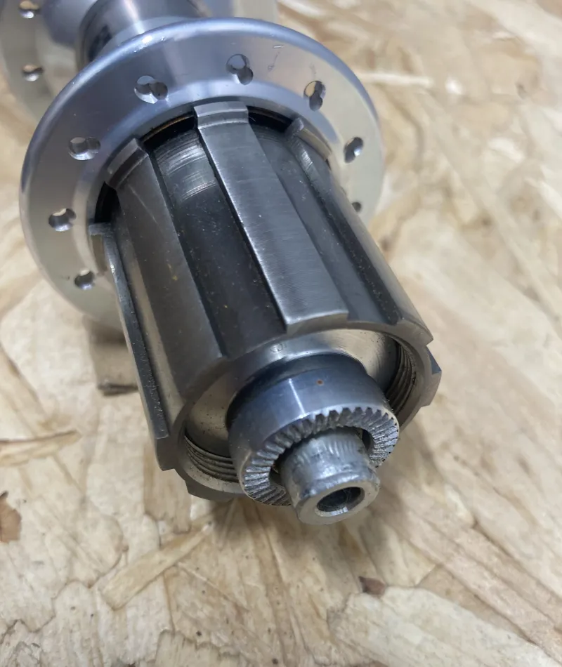 Hope Technology Ti Glide Rear Hub 130 mm Campag 24H Retro in Silver-5