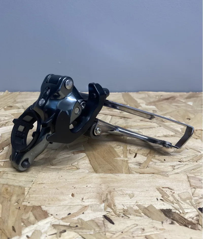 Shimano XTR FD-M961 Front Derailleur 31.8mm High Clamp/Dual Pull 3x9 NOS-2