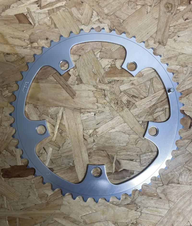Miche Track Chainrings 135 BCD 5 Arm 1/8 in Silver NOS-2