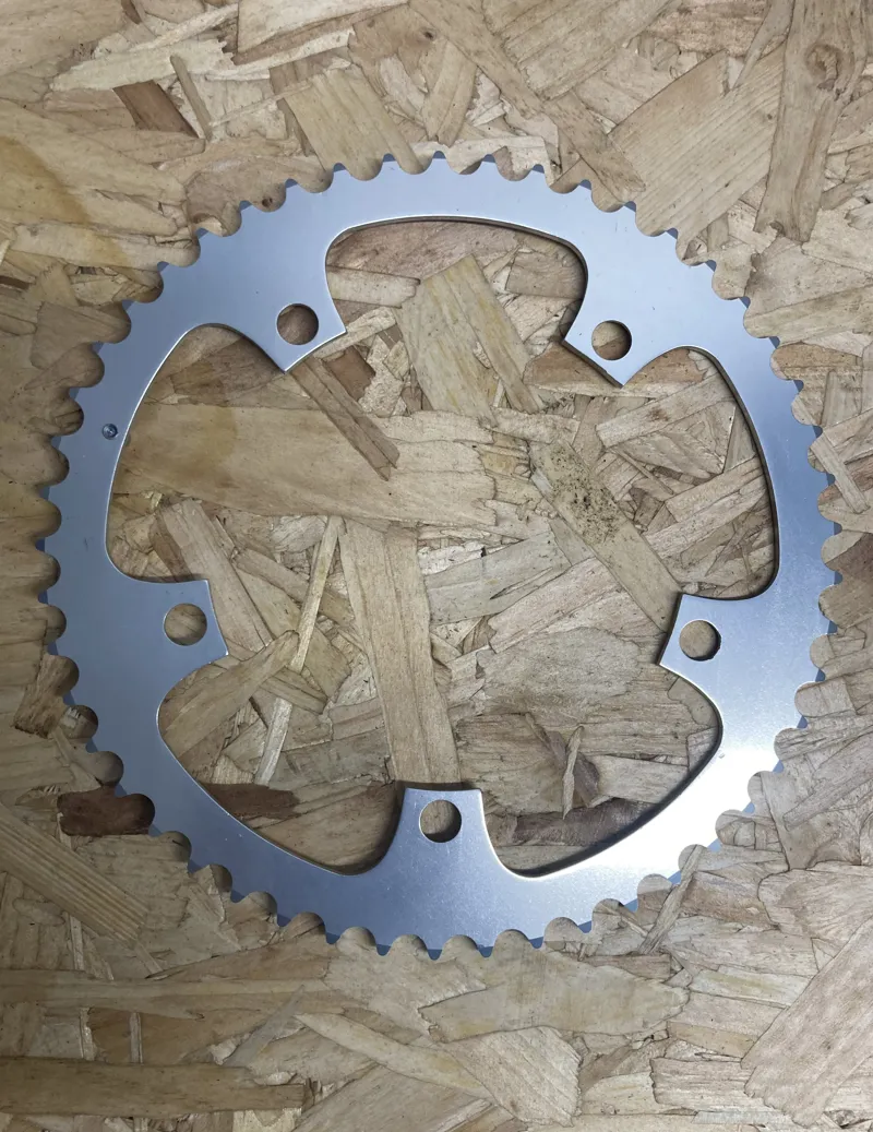 Miche Track Chainrings 135 BCD 5 Arm 1/8 in Silver NOS-3