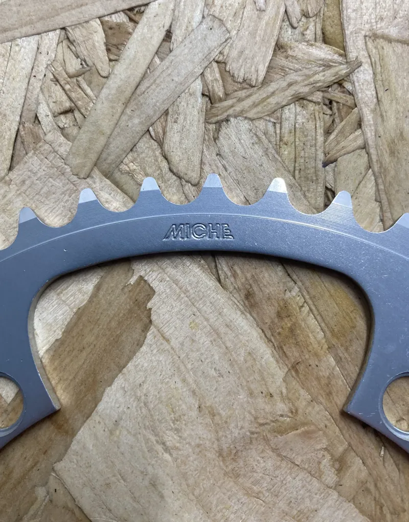 Miche Track Chainrings 135 BCD 5 Arm 1/8 in Silver NOS-4