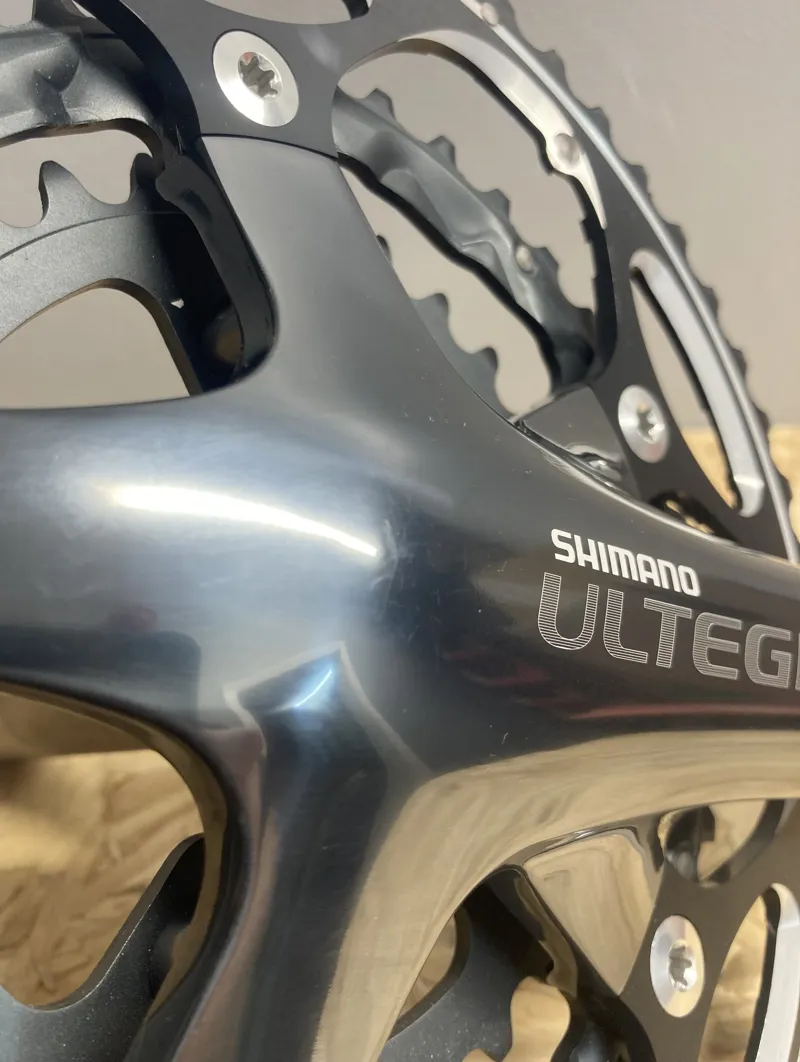 Shimano Ultegra SL 170mm Driveside Crank 52-39-30 10spd NOS in Grey-6
