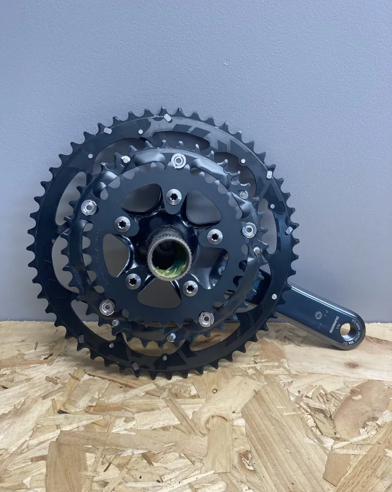 Shimano Ultegra SL 170mm Driveside Crank 52-39-30 10spd NOS in Grey-1