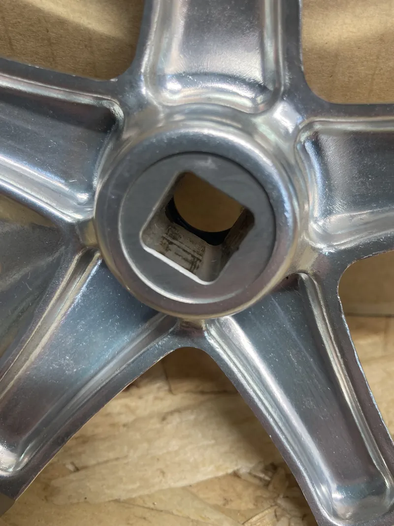 Miche Primato Driveside Crank 144BCD 5 Arm 170mm Retro in Silver-6
