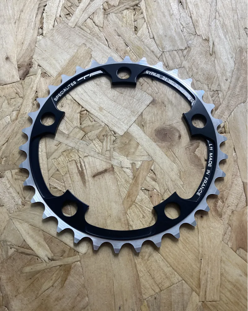 Specialities TA Syrius Inner Chainring 34T 110 BCD 5 Arm 10 spd Retro in Black-1
