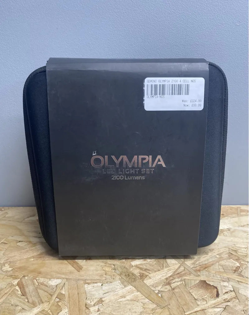 Gemini Olympia Light Set 2100 4 Cell NOS in Black-3