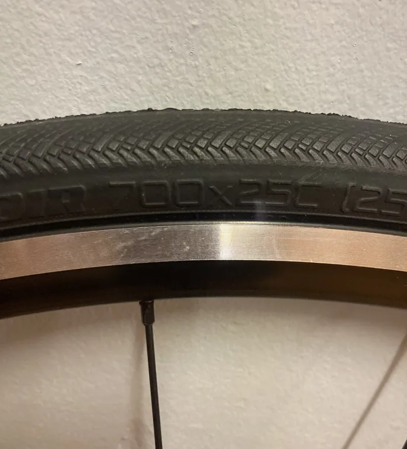 Specialized Allez Axis Sport Front Wheel inc 700 x 25C Espoir Sport Tyre and Skewer in Black-4