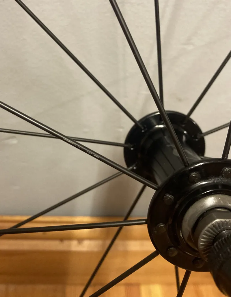 Specialized Allez Axis Sport Front Wheel inc 700 x 25C Espoir Sport Tyre and Skewer in Black-6