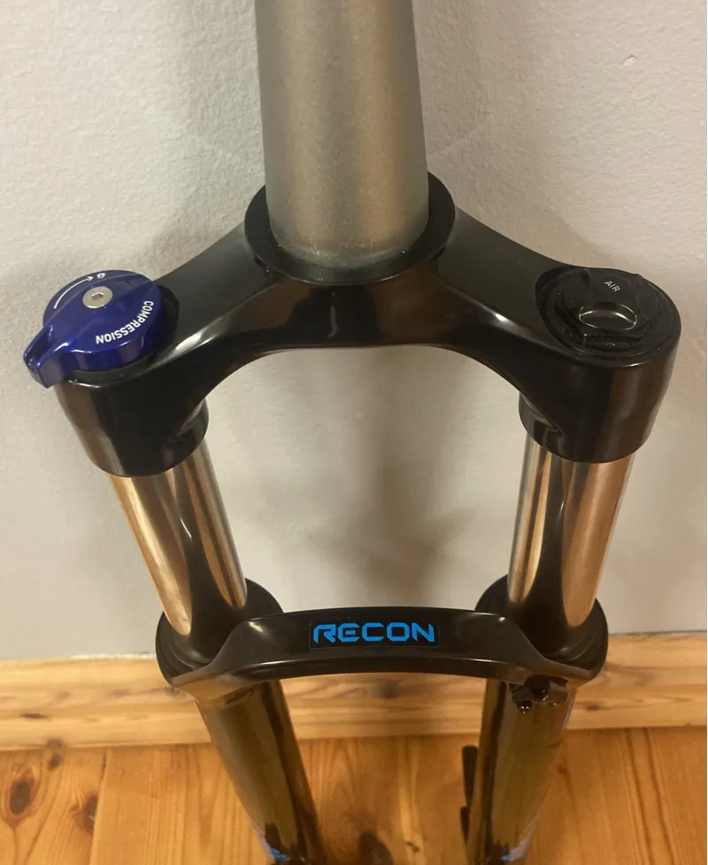 RockShox Recon RL Silver Solo Air Suspension Fork 120mm 27.5 15x100 Tapered-2