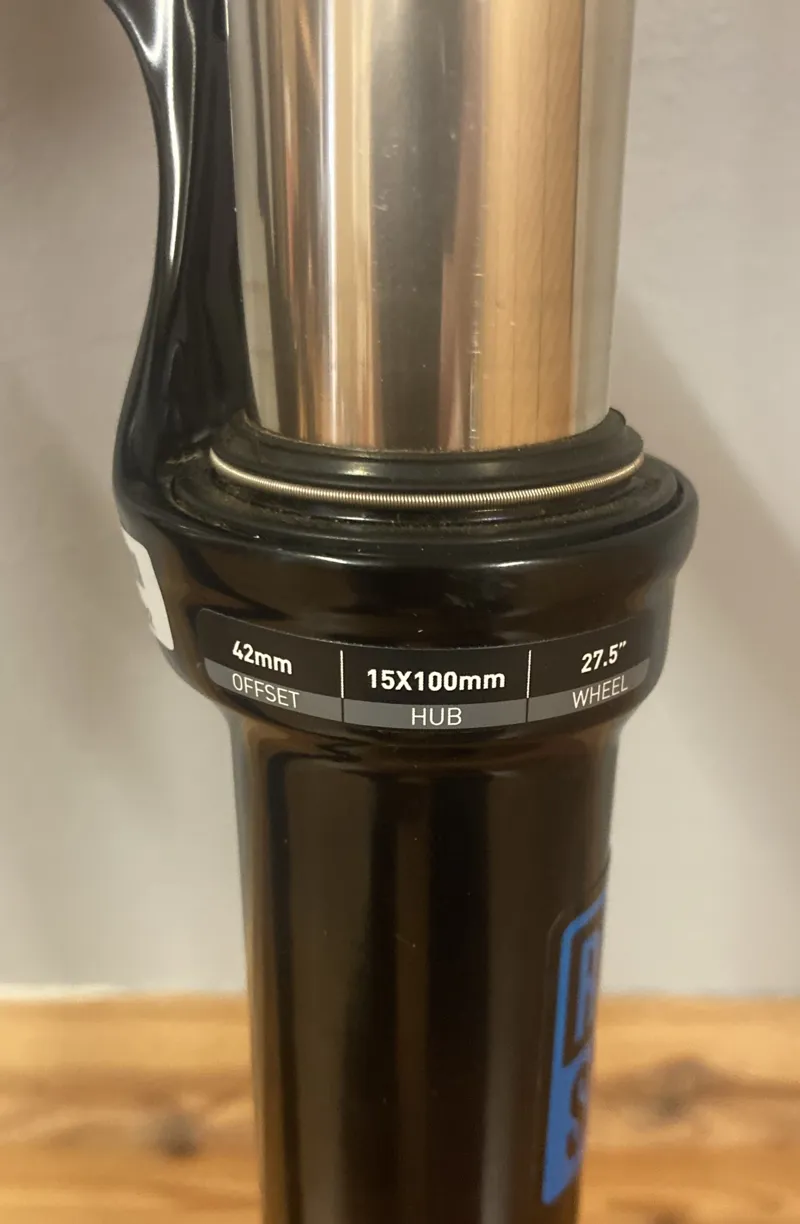 RockShox Recon RL Silver Solo Air Suspension Fork 120mm 27.5 15x100 Tapered-5