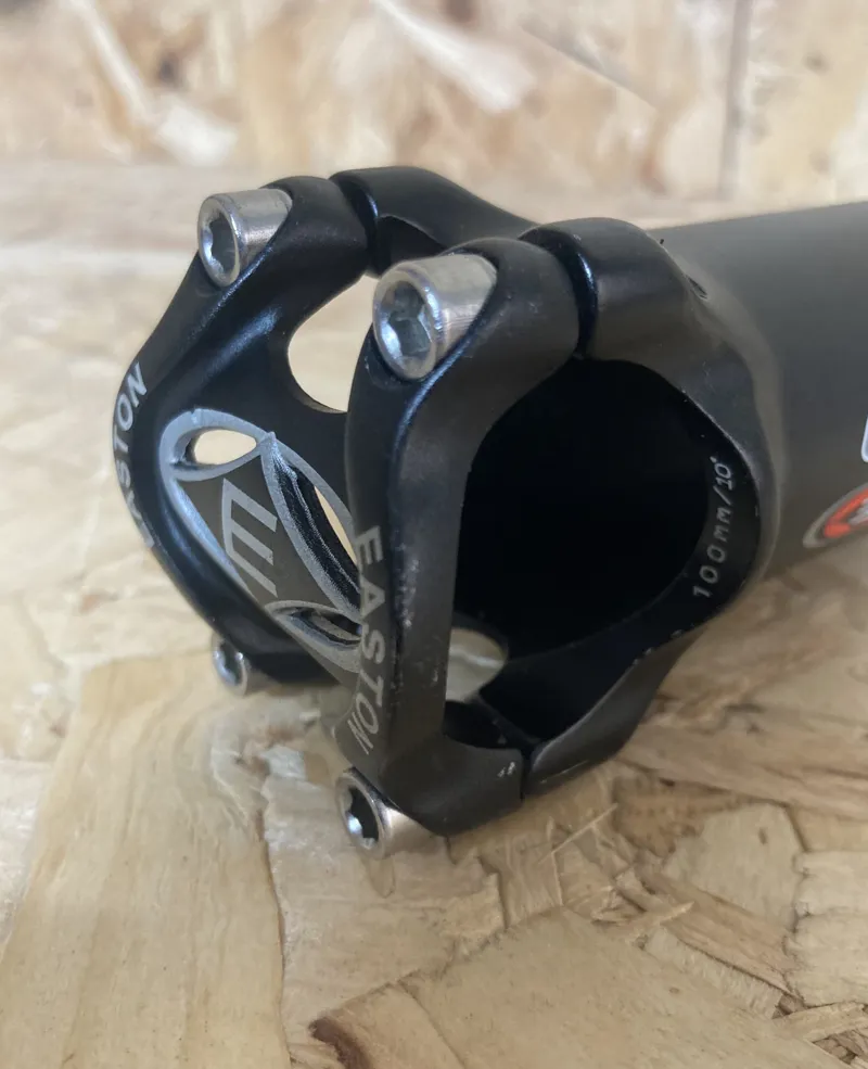 Easton EA90 Stem 31.8/100mm 10 Degree Rise in Black-2