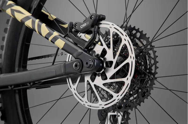 Whyte Kado RS Electric Mountain Bike in Dune Tan Yellow / Black-9