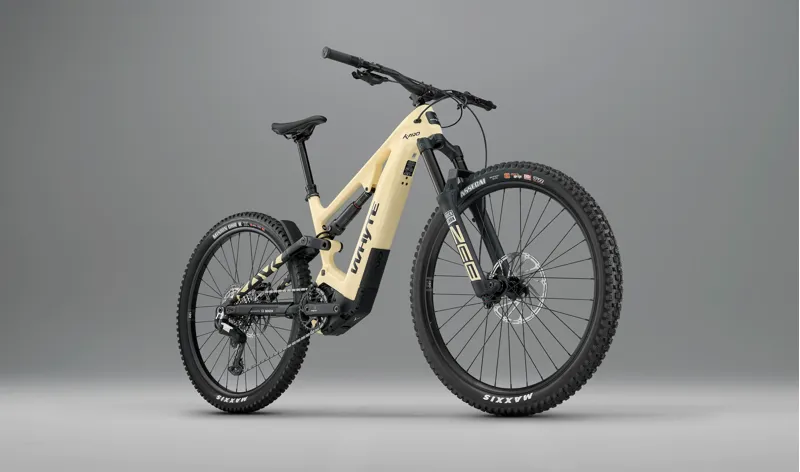 Whyte Kado RS Electric Mountain Bike in Dune Tan Yellow / Black-11