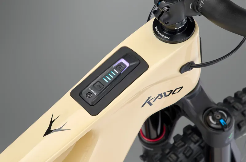 Whyte Kado RS Electric Mountain Bike in Dune Tan Yellow / Black-7