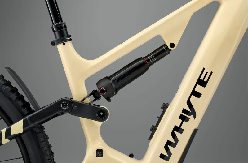Whyte Kado RS Electric Mountain Bike in Dune Tan Yellow / Black-6