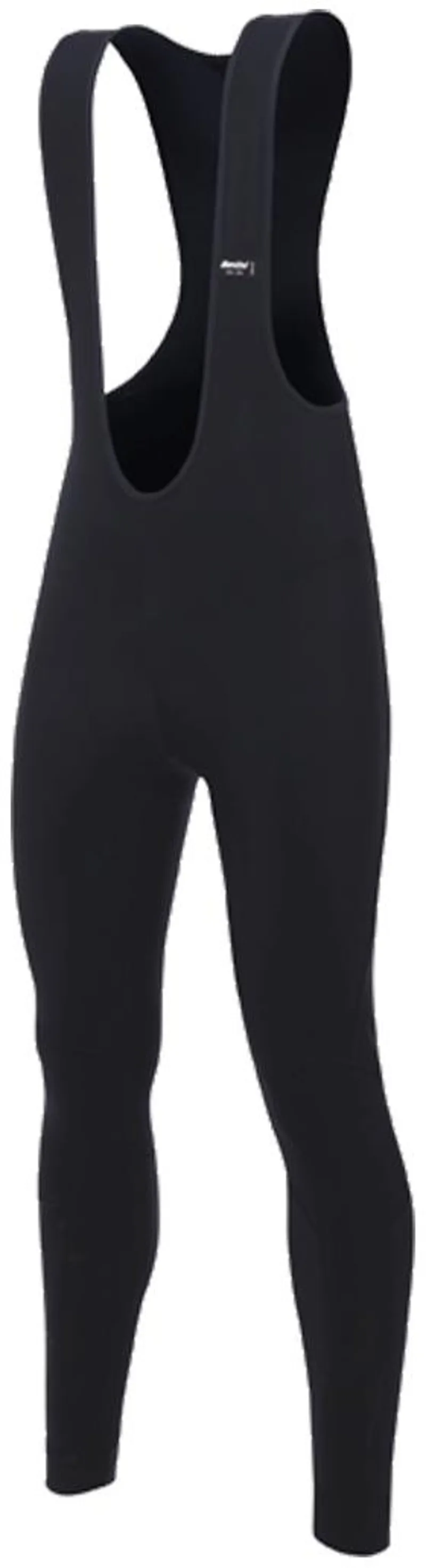 Santini 365 Lava Bibtights With Logo in Black-1
