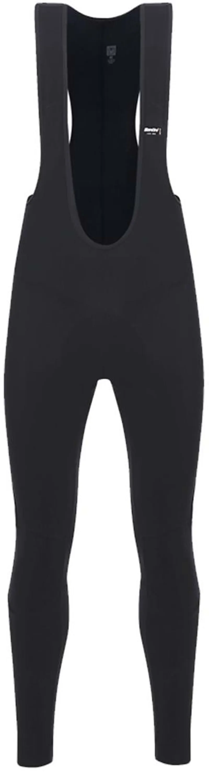 Santini 365 Lava Bibtights With Logo in Black