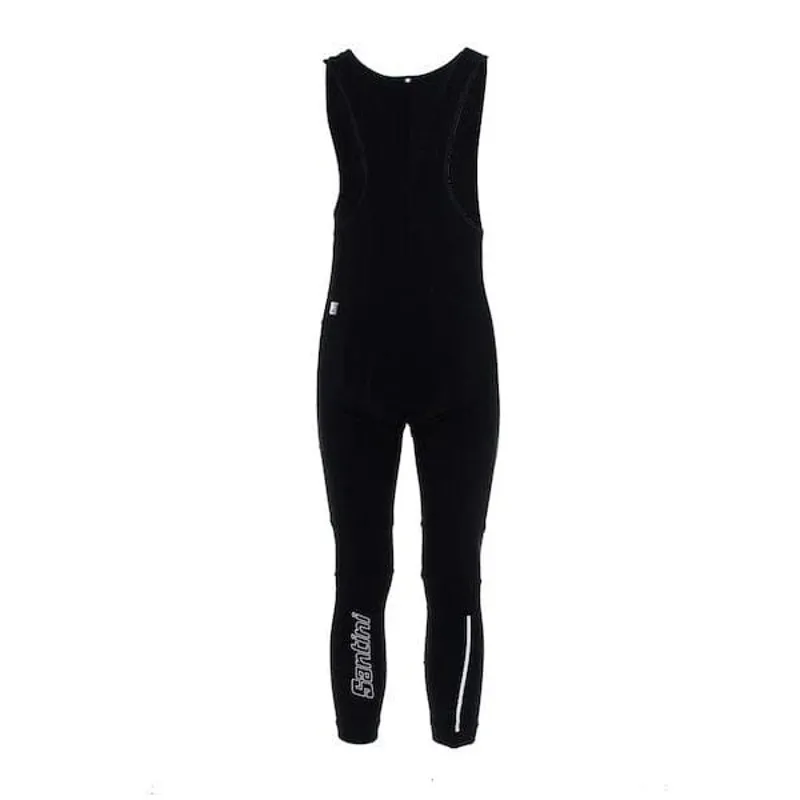 Santini 365 Lava Bibtights With Logo in Black-2