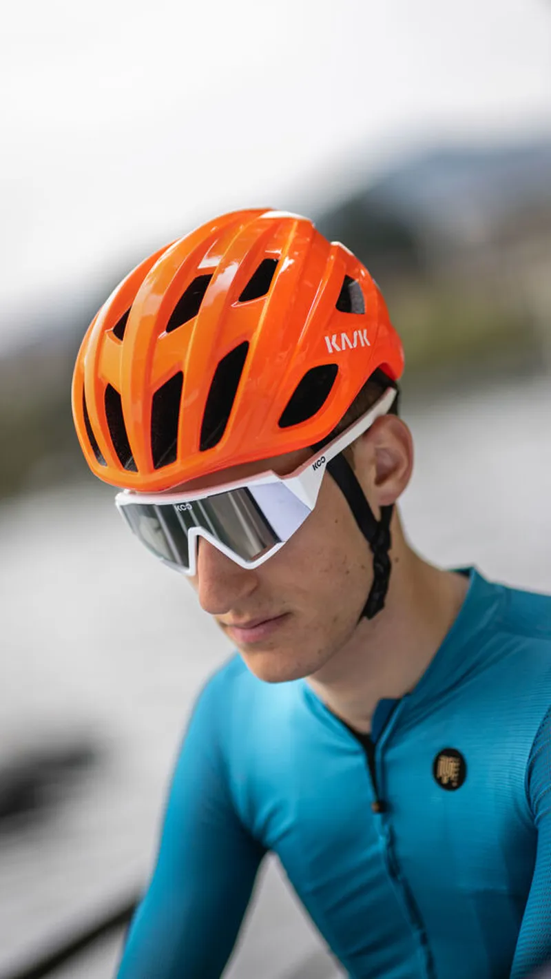 Kask Mojito 3 WG11 Medium Helmet in Orange Fluo-3