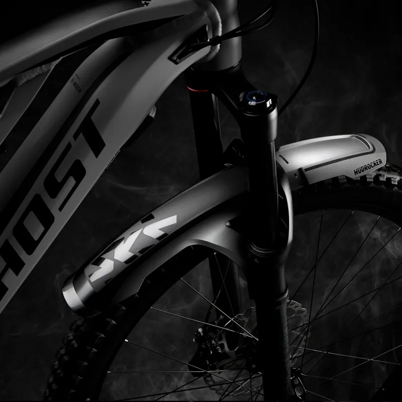 SKS Mudrocker Front Mudguard: 27.5- 29 in Black-3