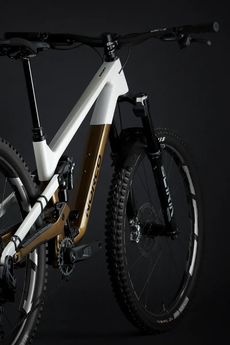 Norco Sight Carbon 160mm Frame S5 Gold with Free Fox 38 170mm Fork-2