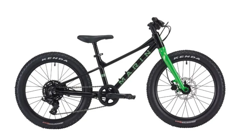 Marin Bear Valley 20 Kids Mountain Bike in Black and Green