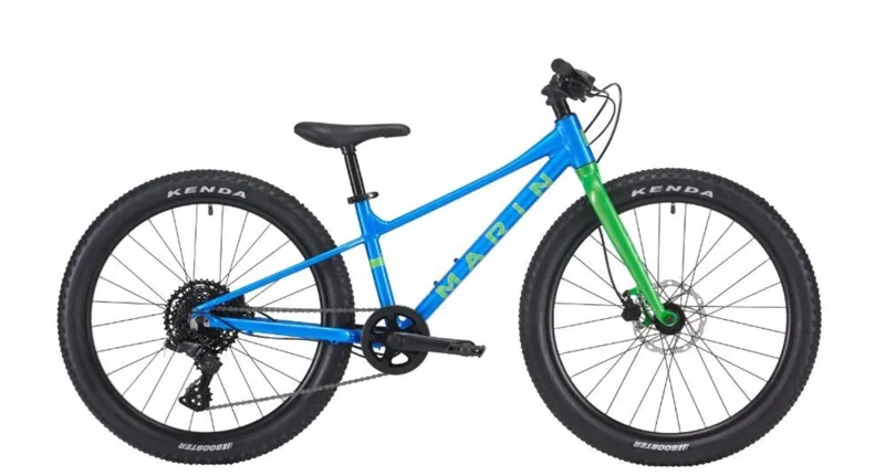 Marin Bear Valley 24 Kids Mountain Bike in Blue and Green
