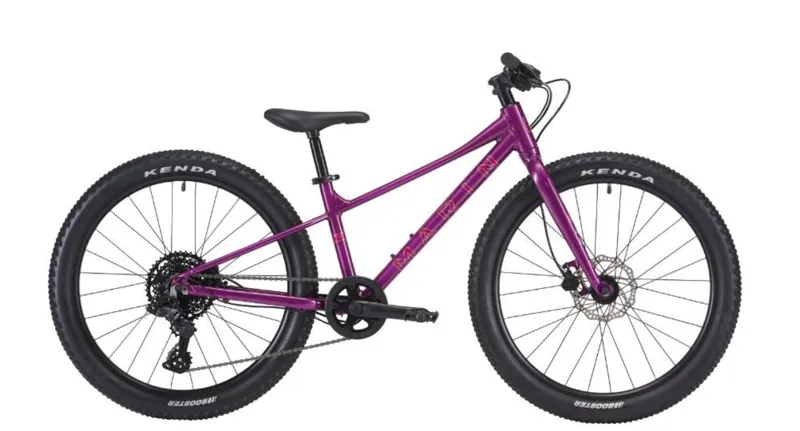 Marin Bear Valley 24 Kids Mountain Bike in Purple Magenta