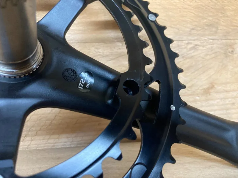 Campagnolo Mirage 10 Chainset 53/39T 172.5mm Ultra Torque in Black-1