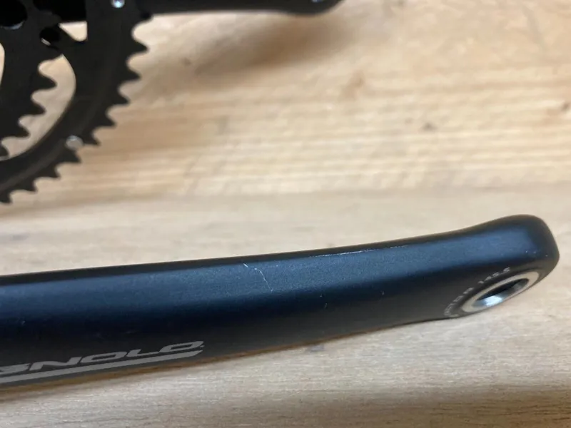 Campagnolo Mirage 10 Chainset 53/39T 172.5mm Ultra Torque in Black-3