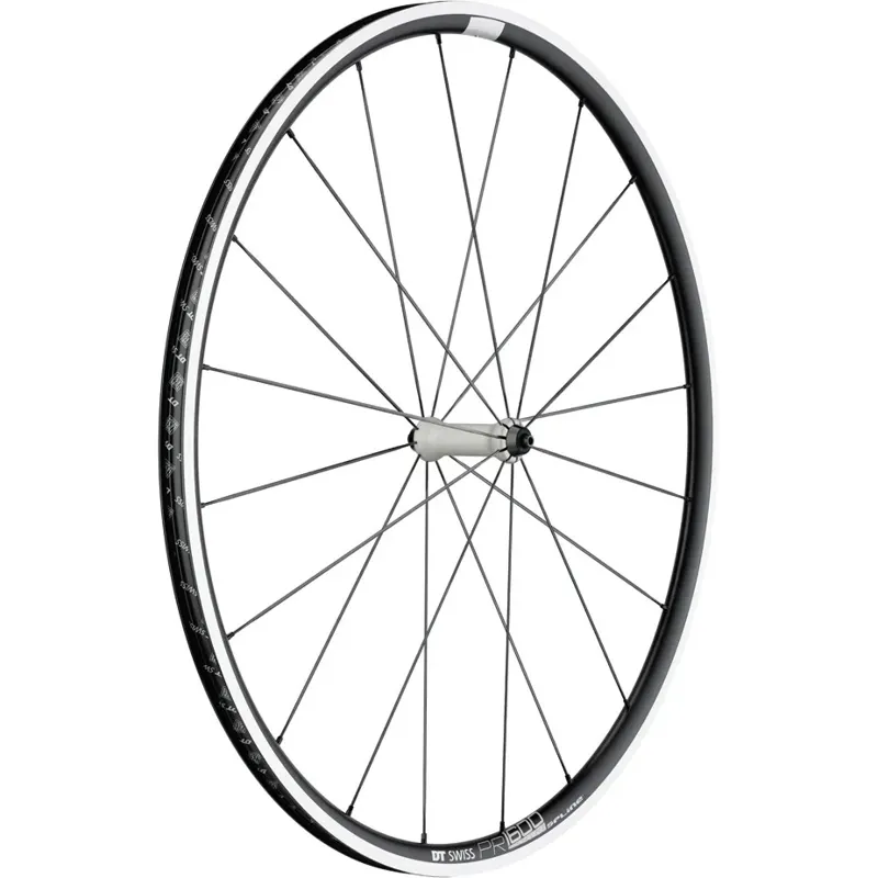 DT Swiss PR1600 Rim Brake Wheels in Black/White-1