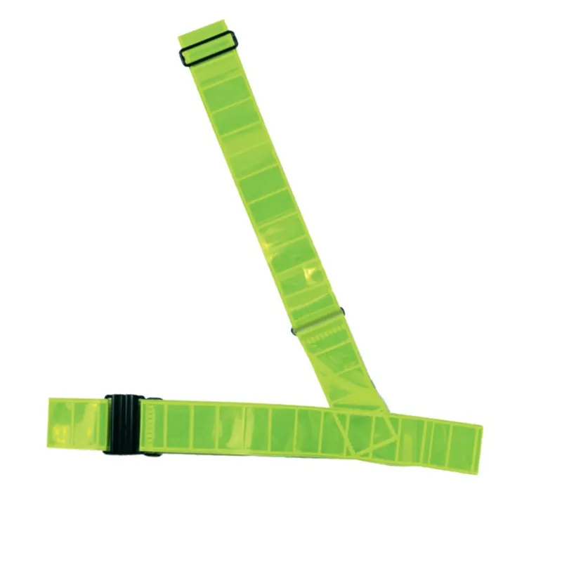 Reflexite Sam Browne Reflective Cycling Belt in Yellow