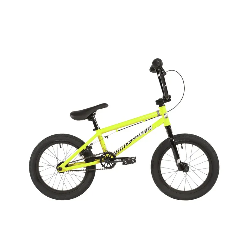 United Recruit 16 BMX in Lemon Sherbert