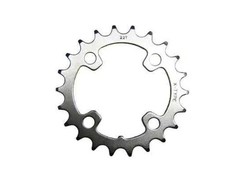 Race Face 22T Inner Chainring Steel X Type 64BCD NOS in Silver