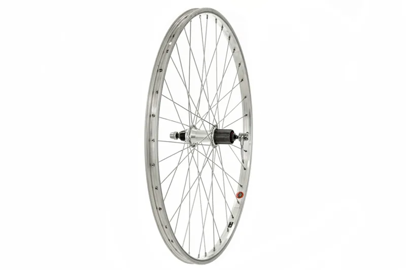Raleigh Tru-Build 26 X 1.75 Rear Wheel 8/9spd QR in Silver 