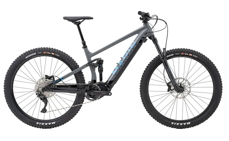 Marin Rift Zone E Bike in Grey/Blue
