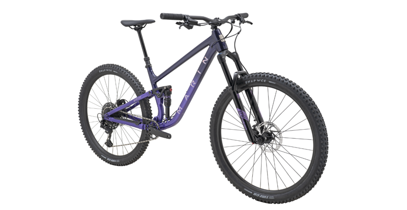 Marin Rift Zone 1 in Dark Purple 27.5 Wheels-1