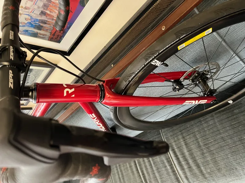 Rourke 853 Pro Team Steel Roadster 56cm in Red/Grey-3